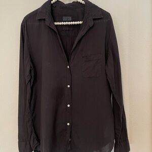 Grayson Threads Black Button Down Shirt